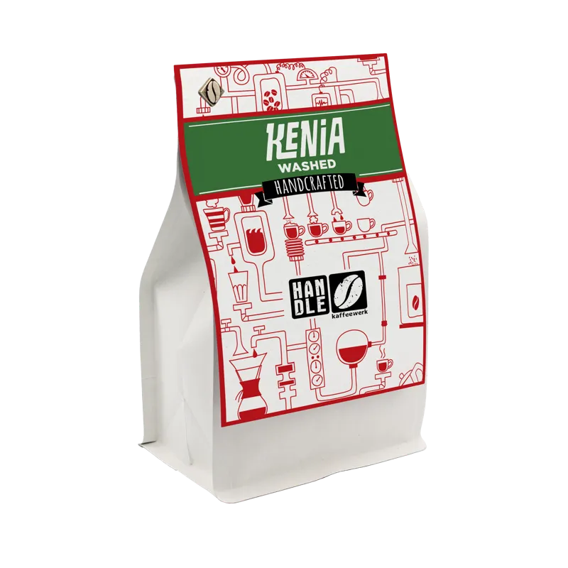 Kenia Washed Handle-Kaffeewerk helle Röstung