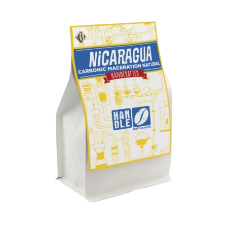 Nicaragua Carbonic Handle Kaffeewerk helle Röstung